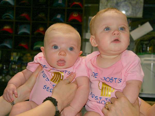 Baby Serena and Noah
