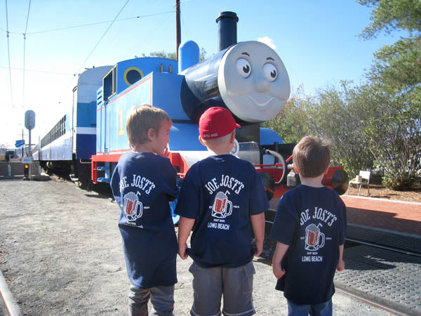 Grandpas, Grandsons and Thomas the Train