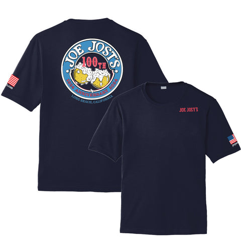 Schooner Tee With Pocket- Black