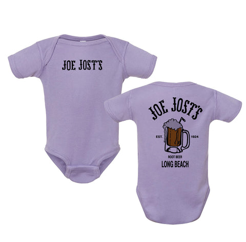 Joe Jost's Root Beer Onesie - Lavender