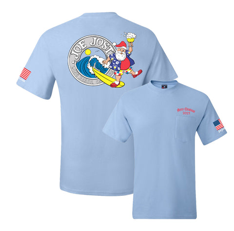 Christmas Tee 2025 - Light Blue