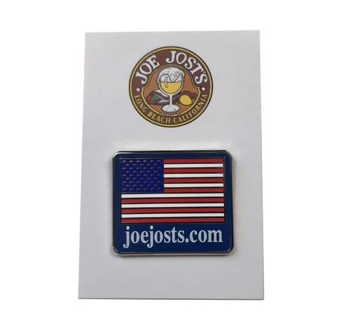 Joe Jost's USA flag Enamel Pin