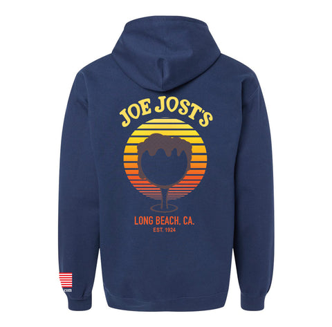 Endless Summer Zip Hooded Fleece 2024 - Navy