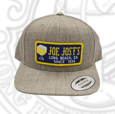 Joe Jost's Wool Patch Hat Grey