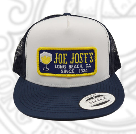 Joe Jost's Trucker Patch Hat Navy/White/Navy