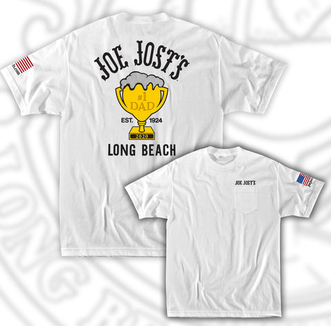 Joe Jost's 2020 Fathers Day tee White w/pocket